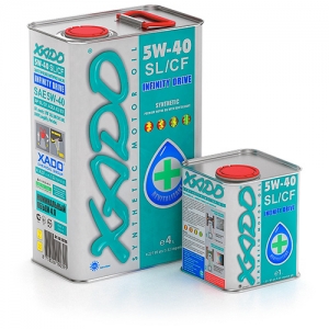 Моторне масло XADO Atomic Oil 5W-40 SL/CF 4л